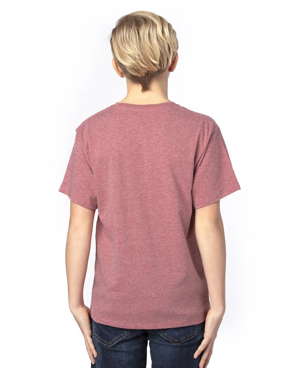 600A-Threadfast Apparel-MAROON HEATHER