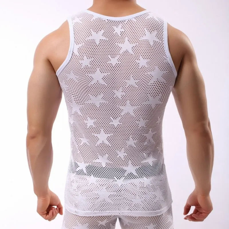 AMERICANA Mesh Tank