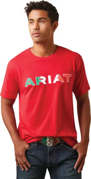 Ariat Men's Viva Mexico Red T-Shirt