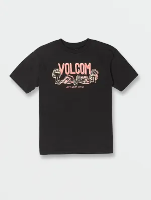 Big Boys Sieben Wuz Here Short Sleeve Tee - Black