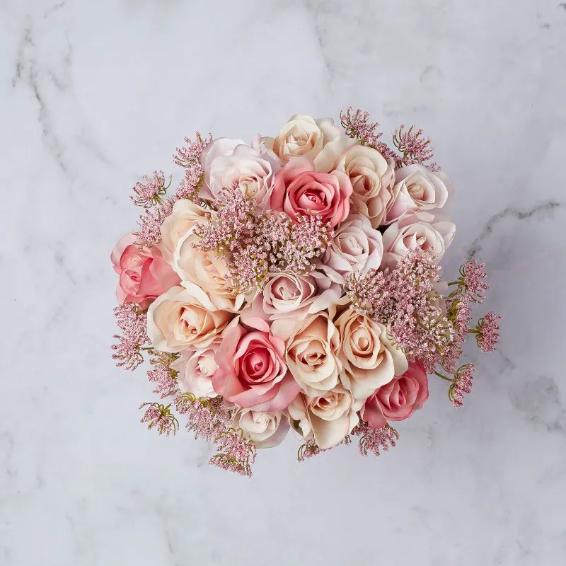 Blush Romance Artificial Arrangement