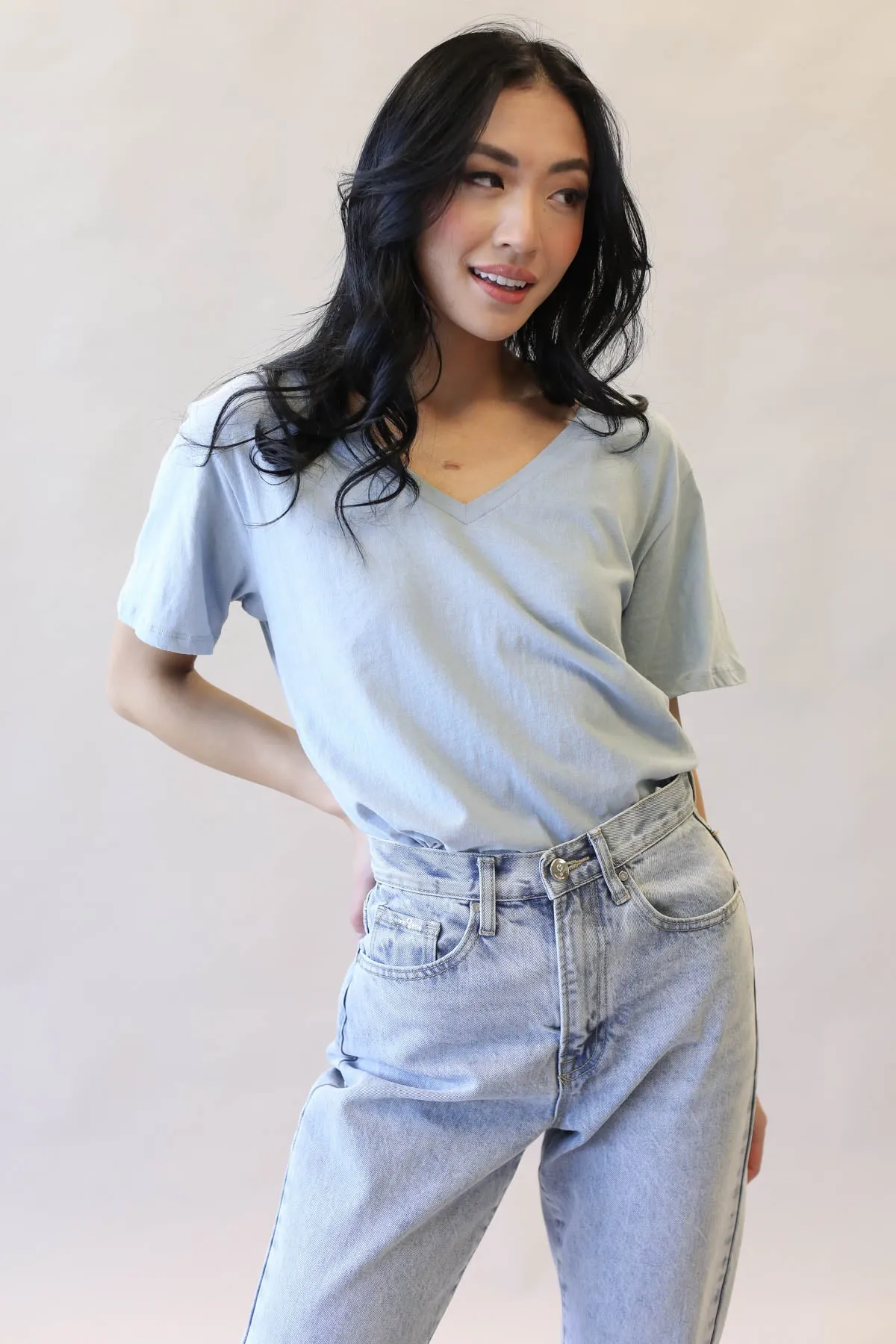 Boyfriend V-Neck Tee