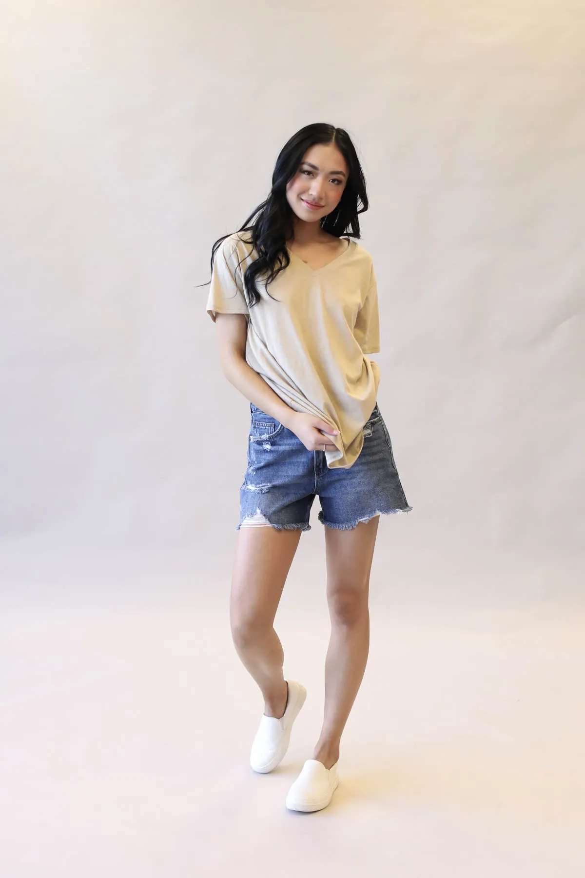 Boyfriend V-Neck Tee