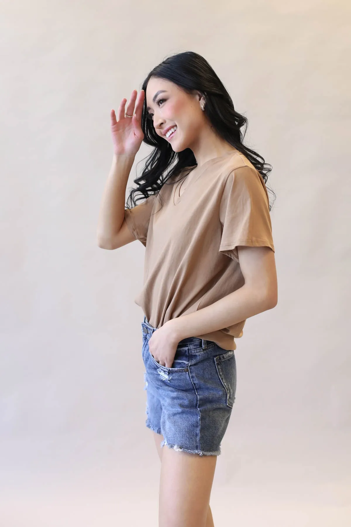 Boyfriend V-Neck Tee