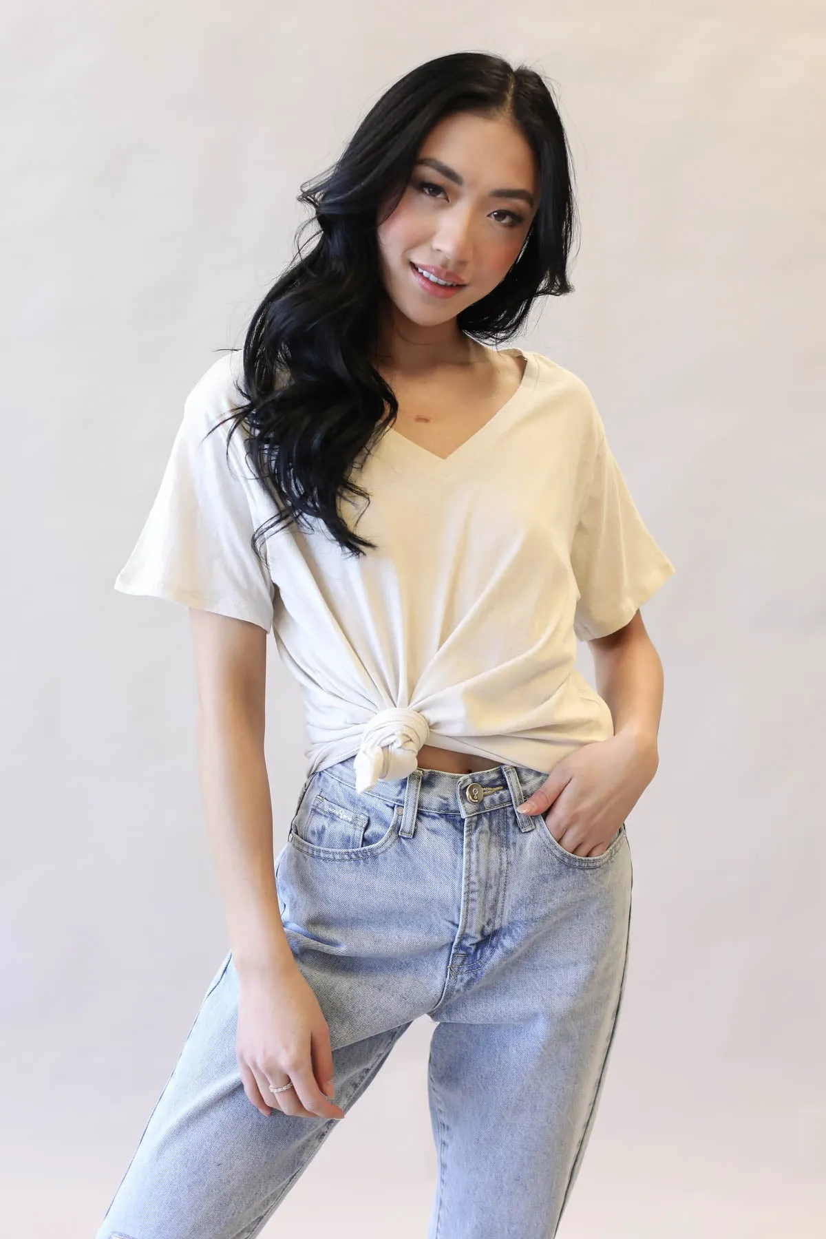 Boyfriend V-Neck Tee