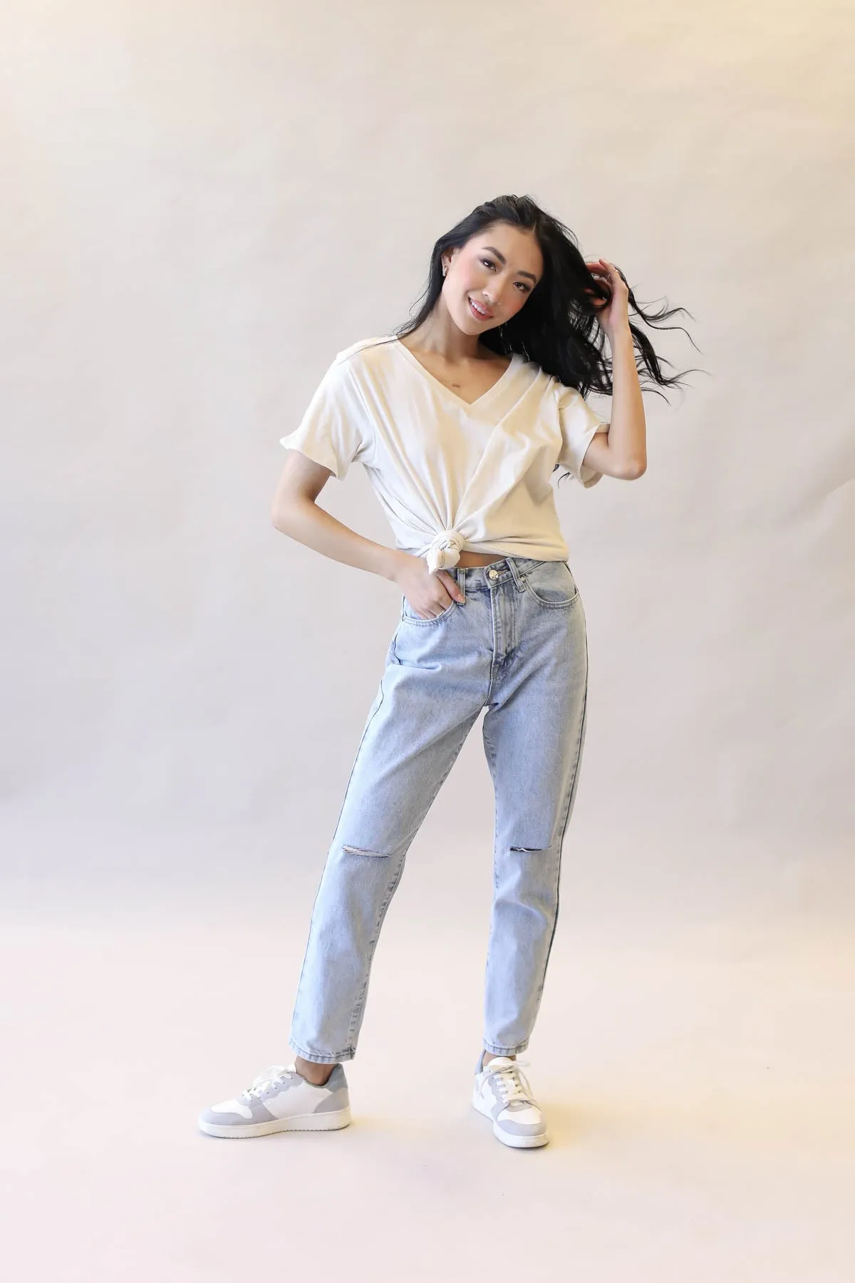 Boyfriend V-Neck Tee