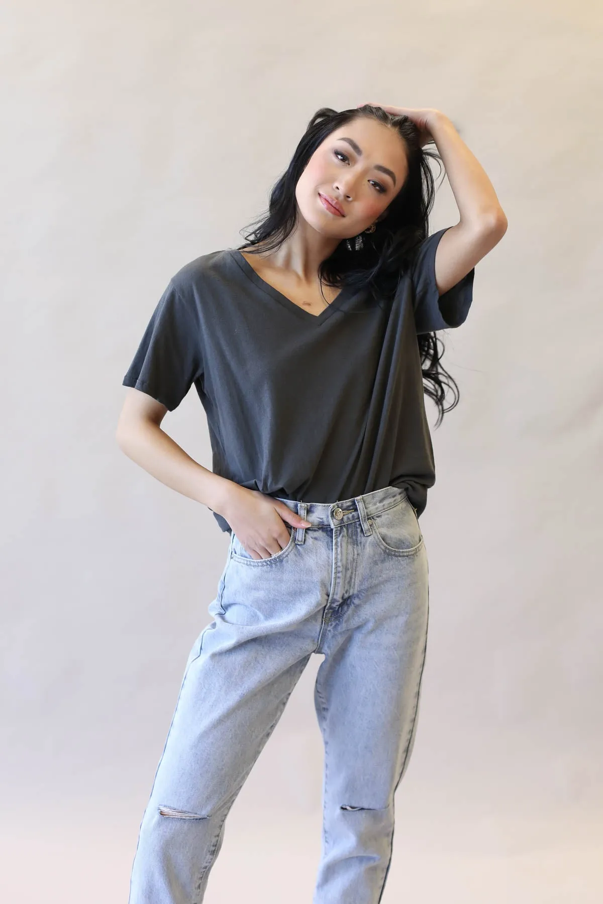 Boyfriend V-Neck Tee
