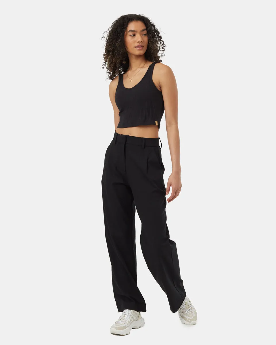 Cropped Fitted Tank