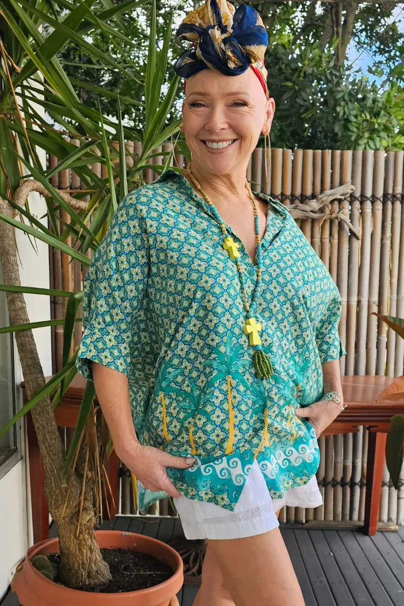 Dreamcatcher Elina Green Shirt On Sale