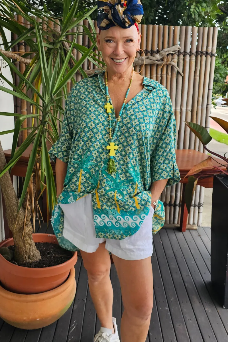 Dreamcatcher Elina Green Shirt On Sale