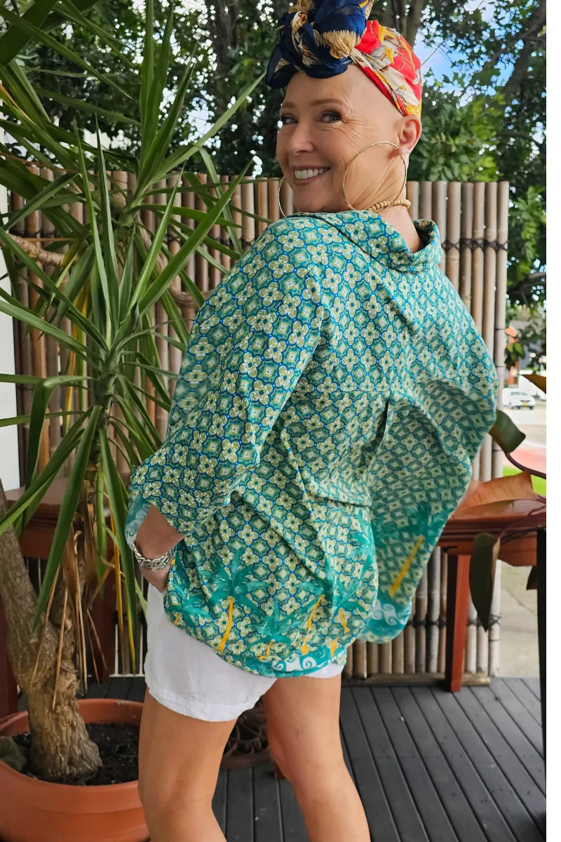 Dreamcatcher Elina Green Shirt On Sale