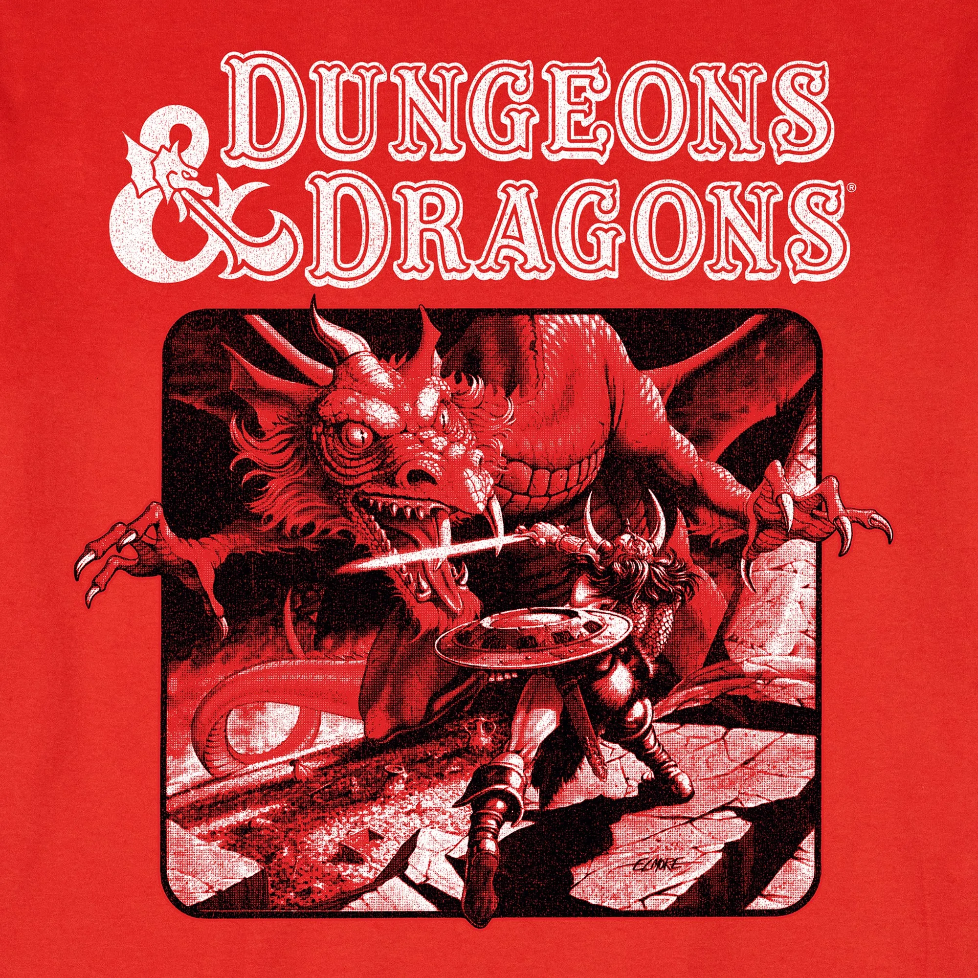 Dungeons & Dragons - Basic Rules Dragon Tee