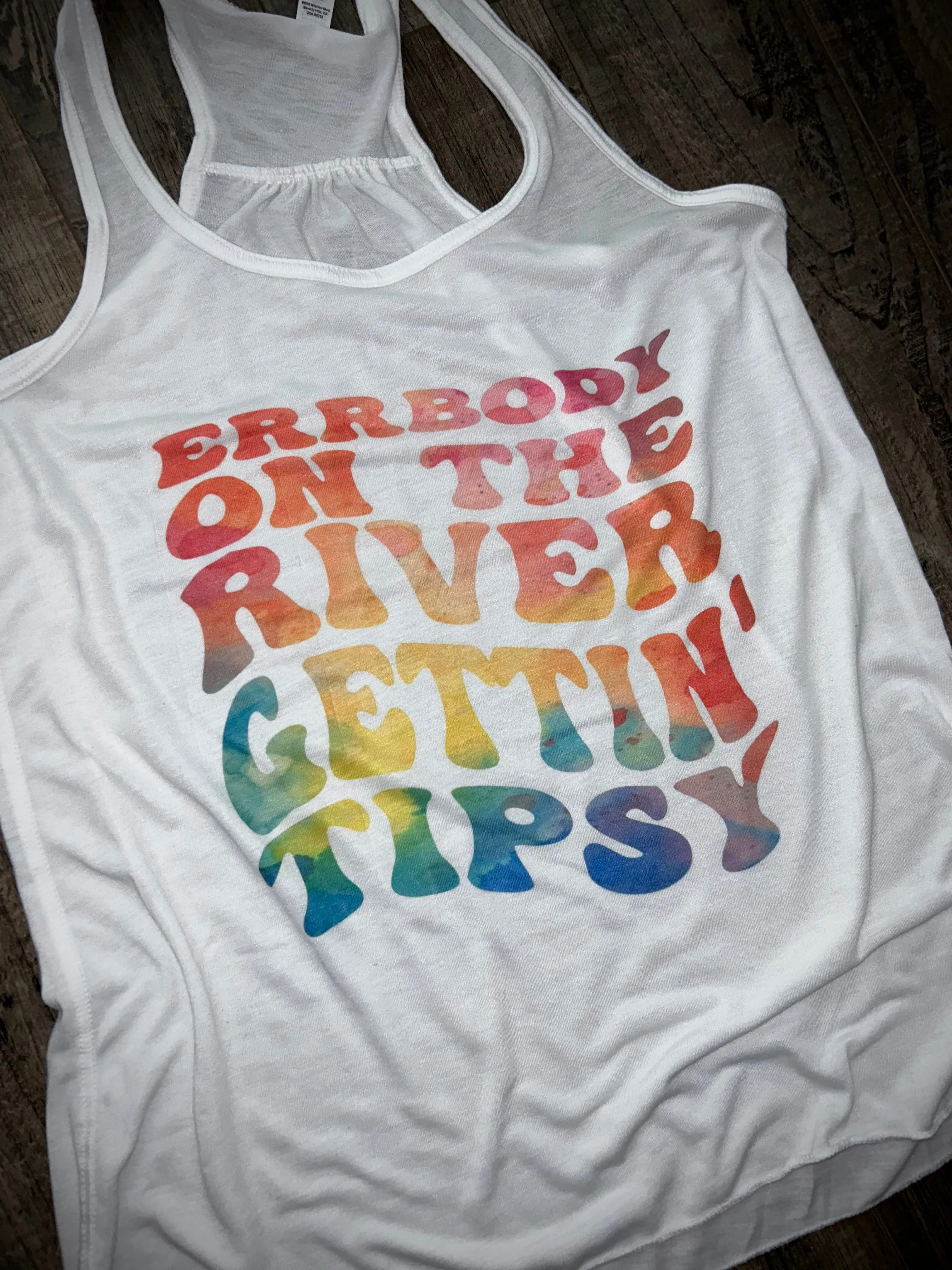 Errbody on the river gettin’ tipsy