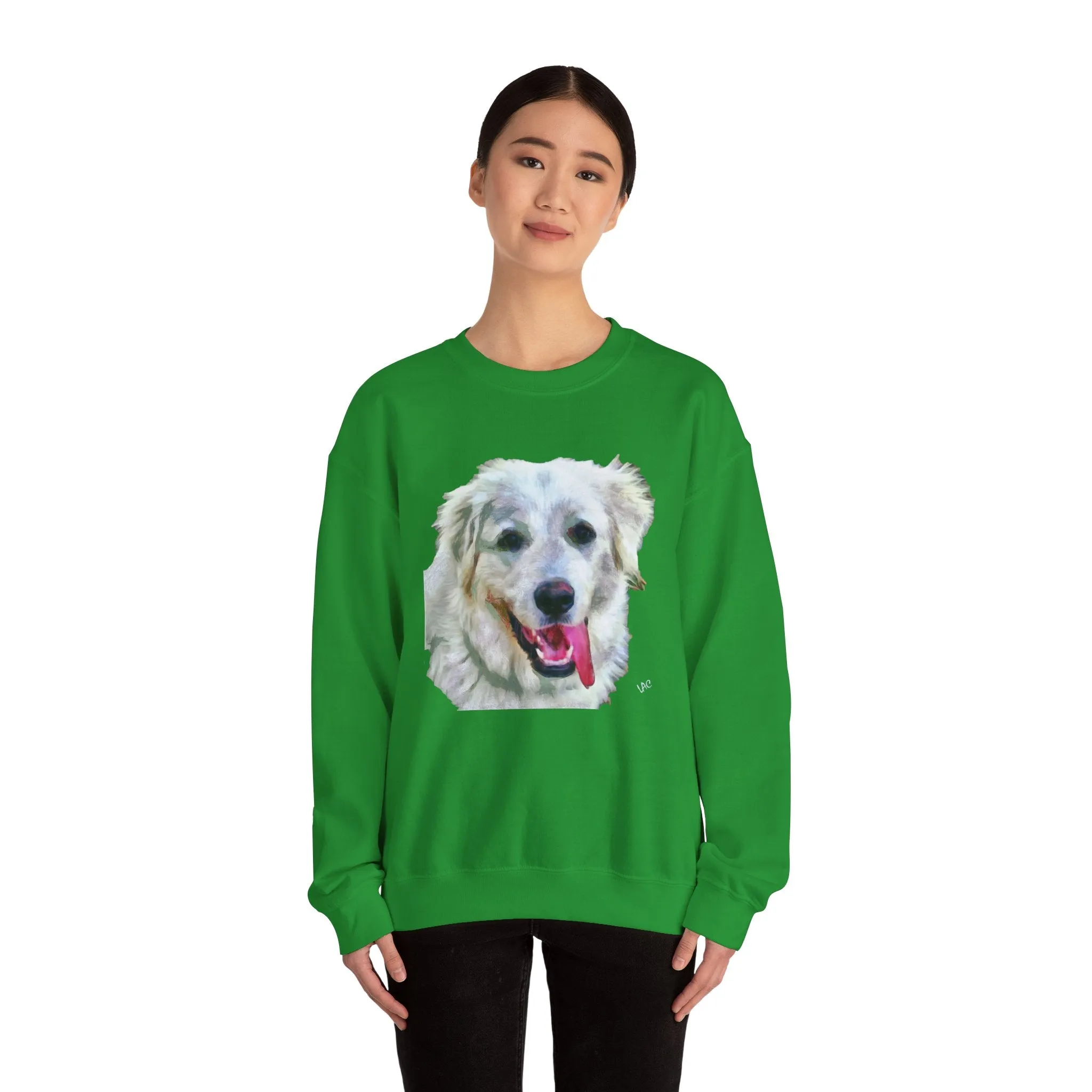 Great Pyrenees Unisex 50/50  Crewneck Sweatshirt