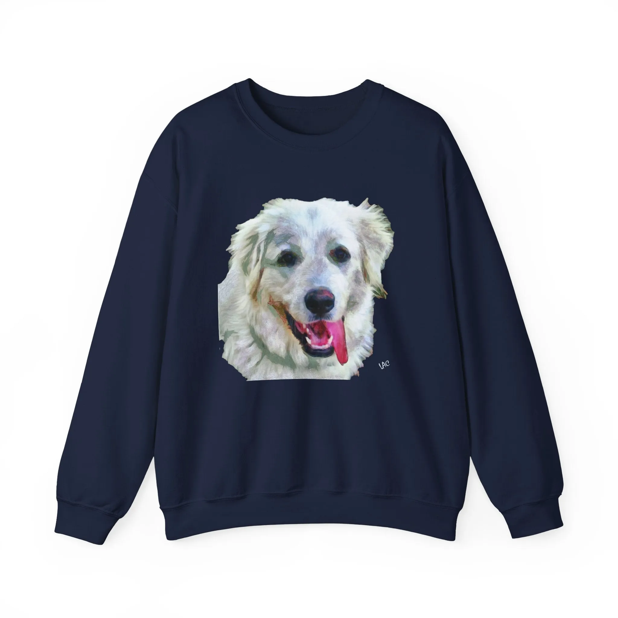 Great Pyrenees Unisex 50/50  Crewneck Sweatshirt