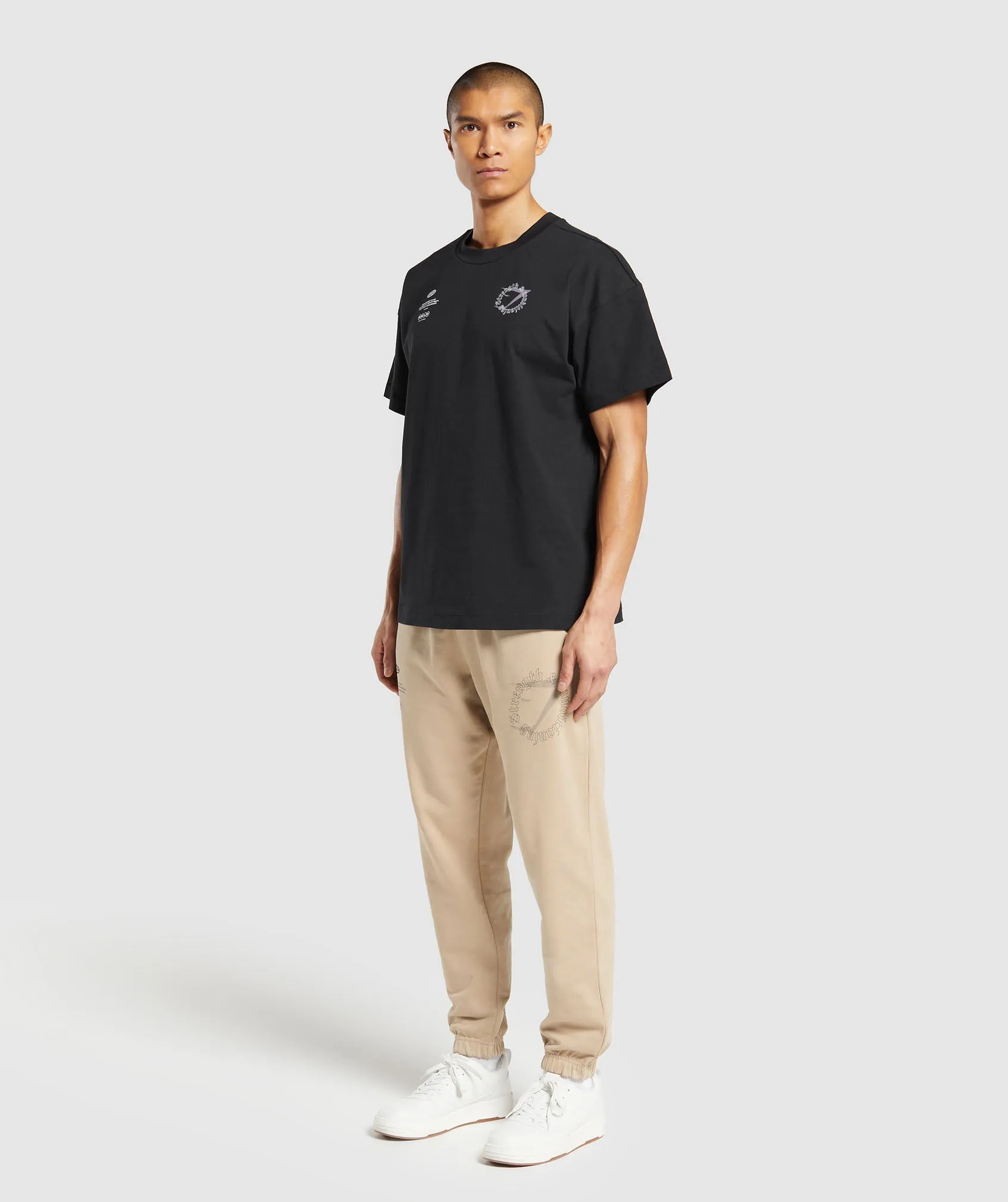 Gymshark Strength and Conditioning T-Shirt - Black