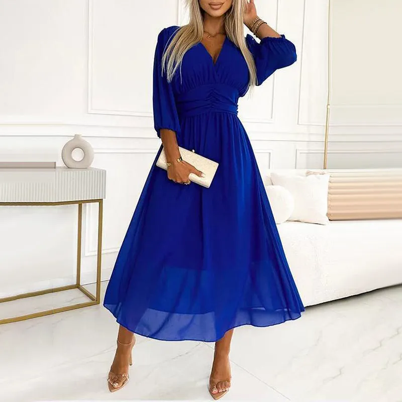 Hot Sale 50% OffLightweight Chiffon V-neck Dress