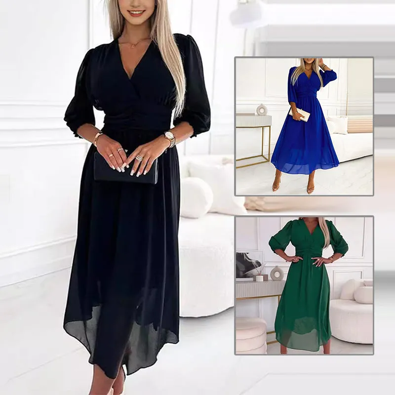 Hot Sale 50% OffLightweight Chiffon V-neck Dress