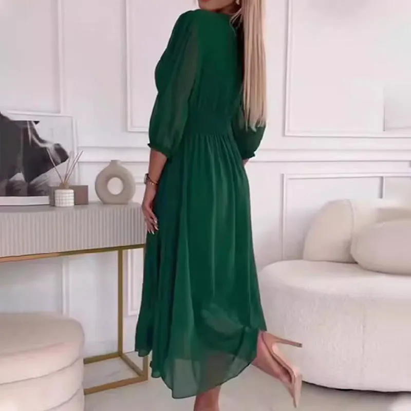 Hot Sale 50% OffLightweight Chiffon V-neck Dress