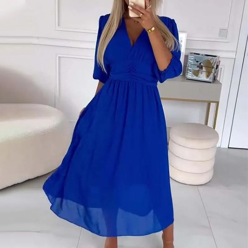 Hot Sale 50% OffLightweight Chiffon V-neck Dress
