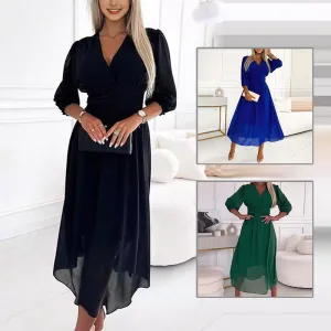 Hot Sale 50% OffLightweight Chiffon V-neck Dress