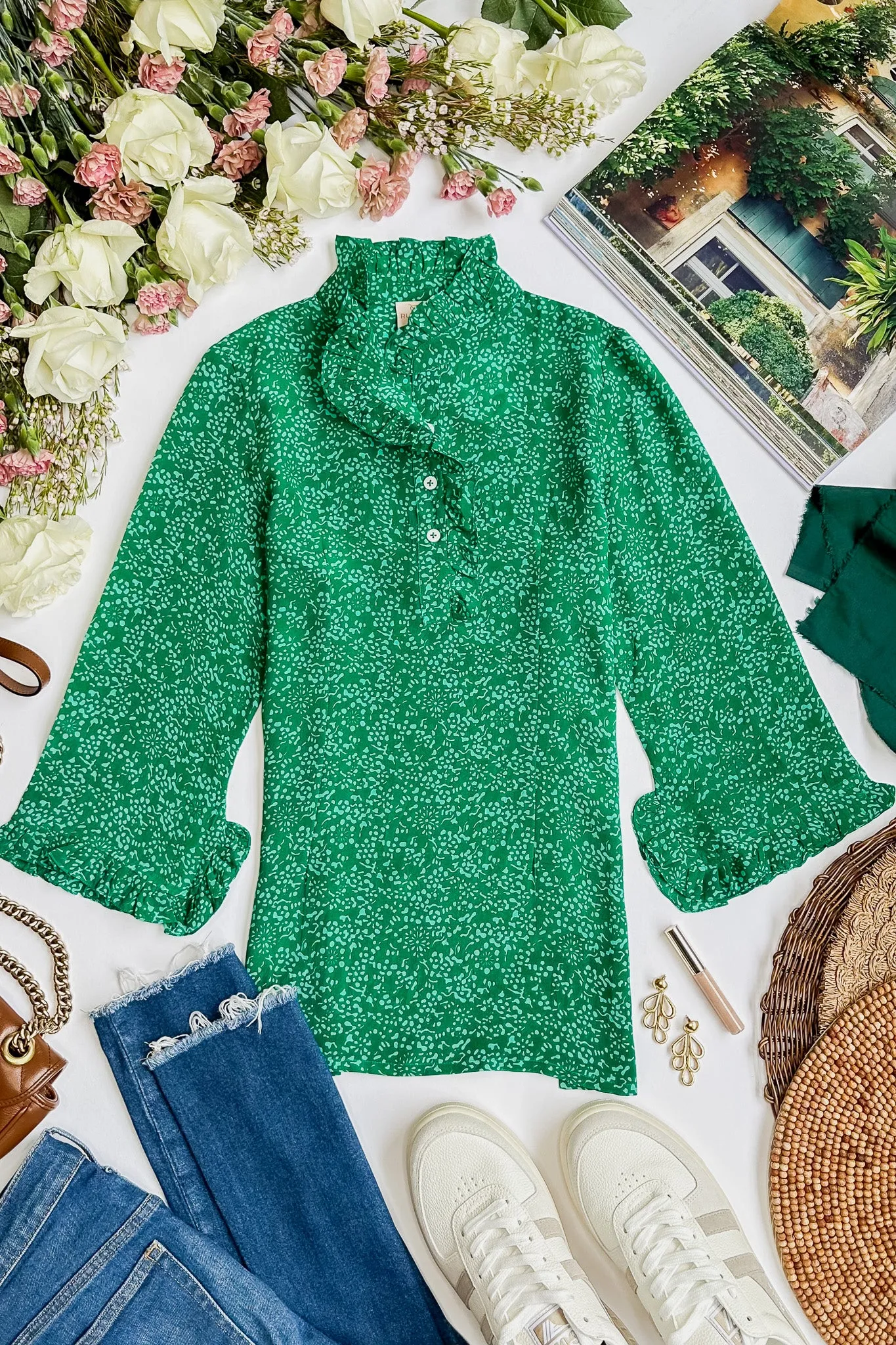Jacqueline Silk Blouse