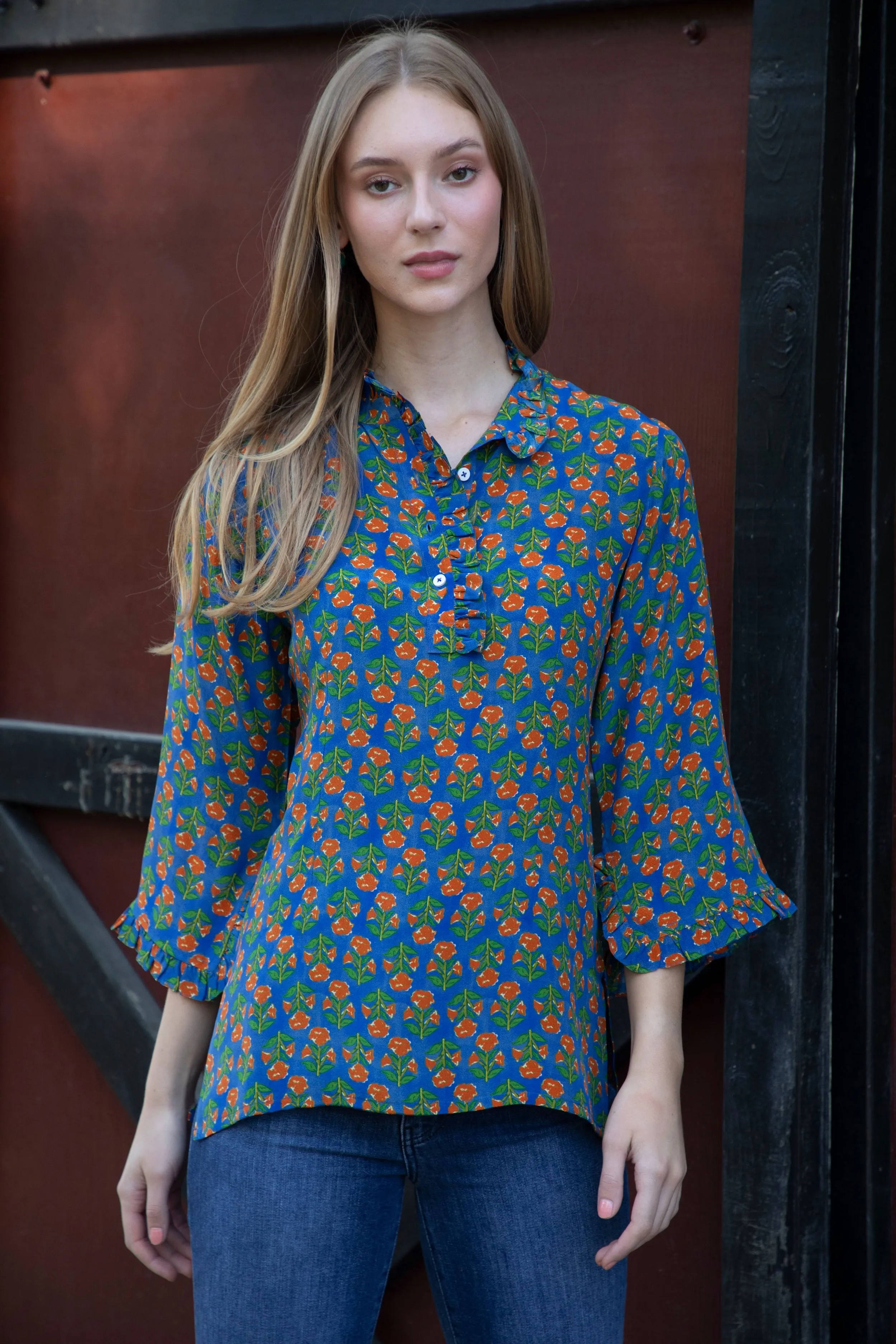 Jacqueline Silk Blouse