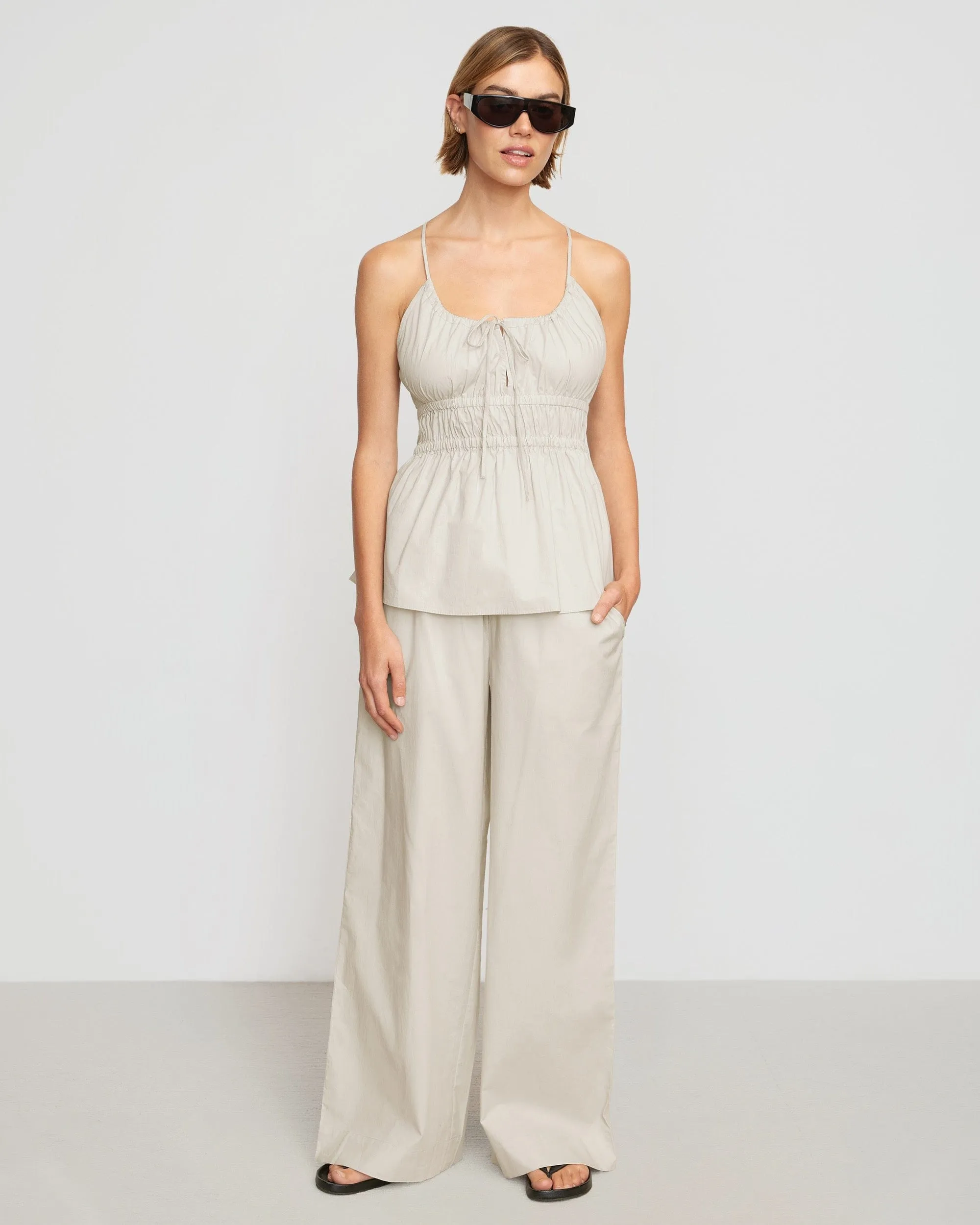 Jamila Sculpted Ruched Cami