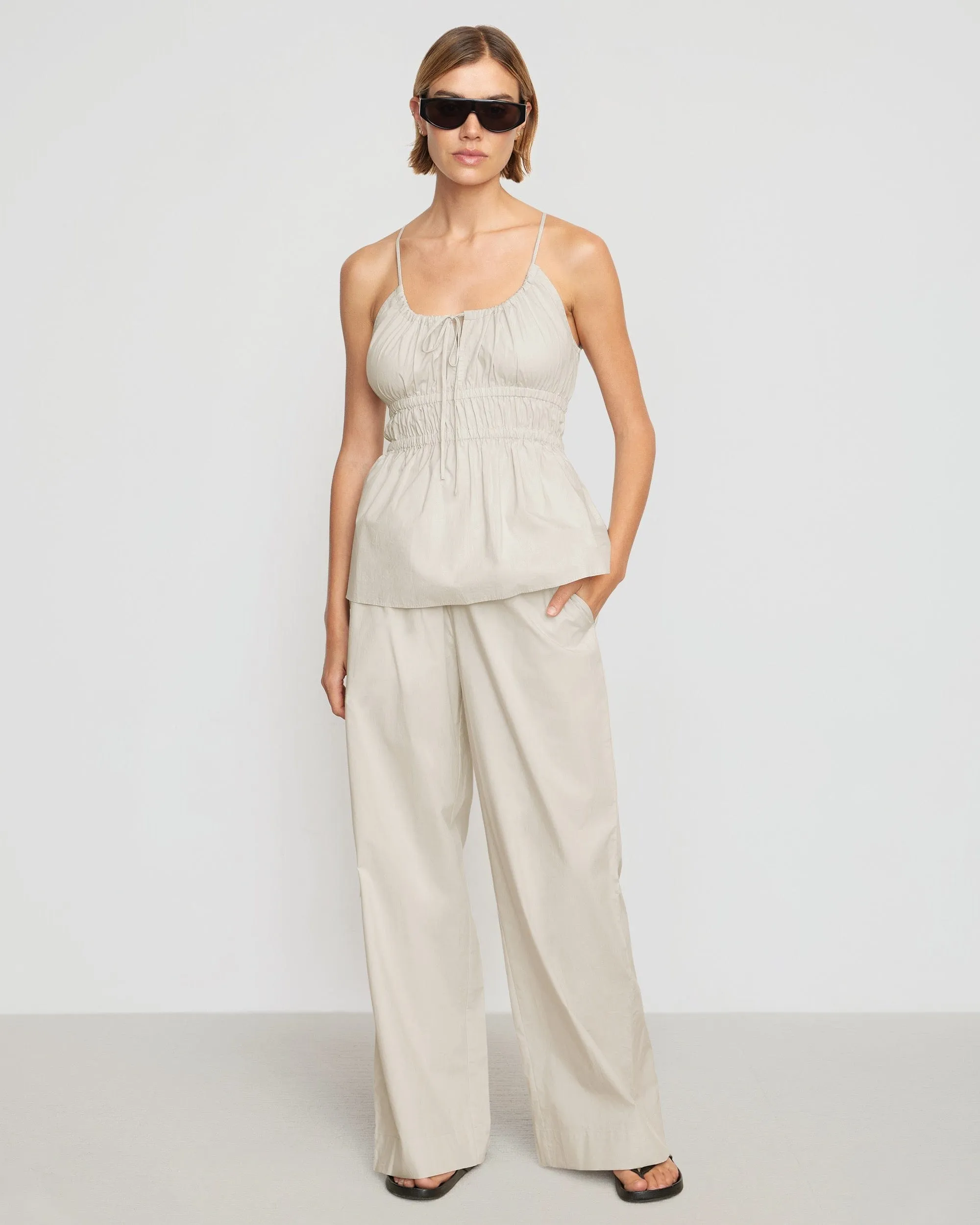 Jamila Sculpted Ruched Cami