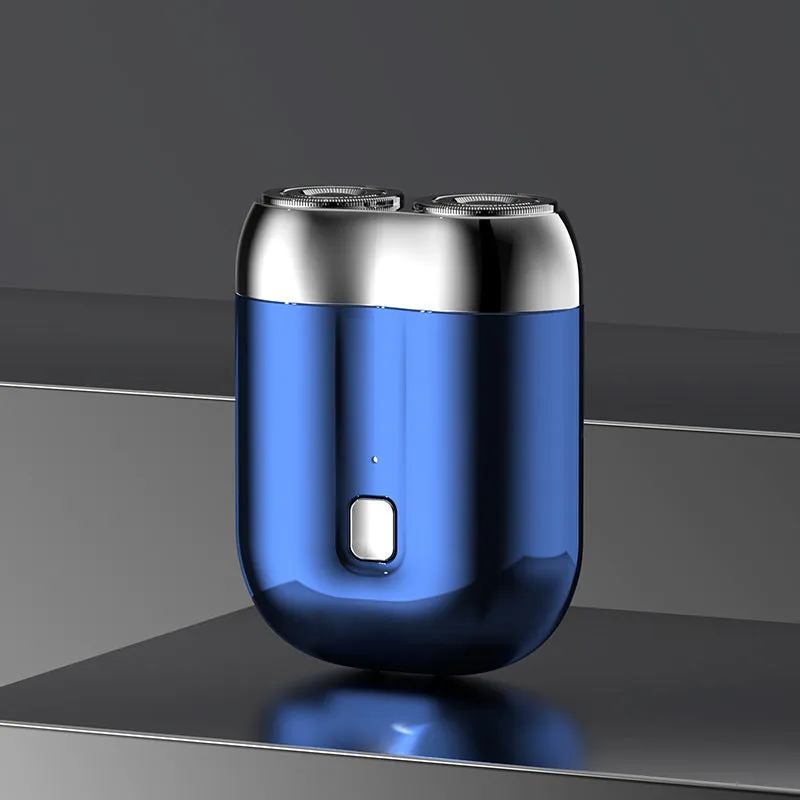 Mini USB oplaadbaar elektrisch scheerapparaat, waterdicht en compact voor mannen, ideaal voor thuis, in de auto en op reis