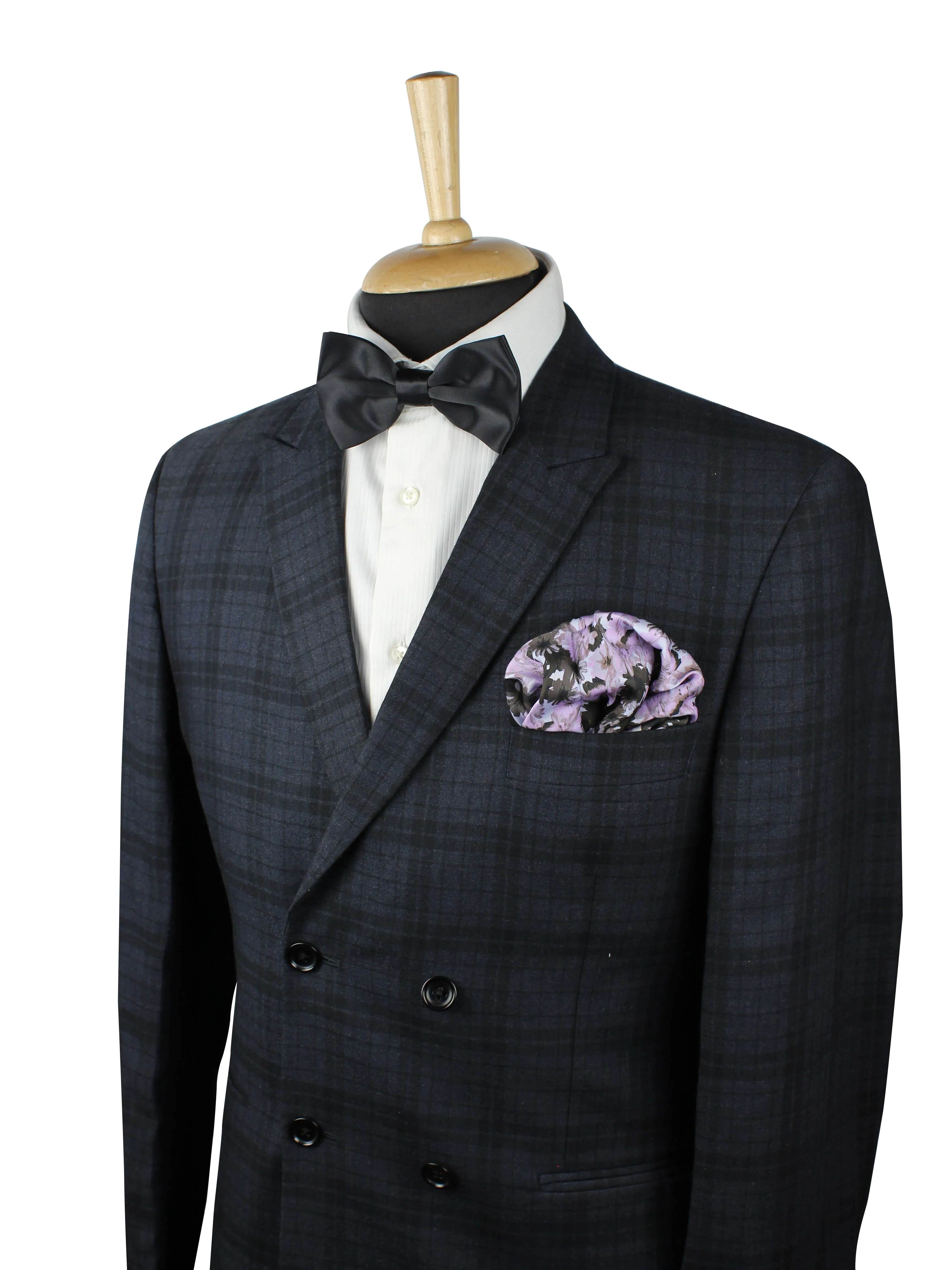 Peluche Pretty Floral Design Pocket Square For Men