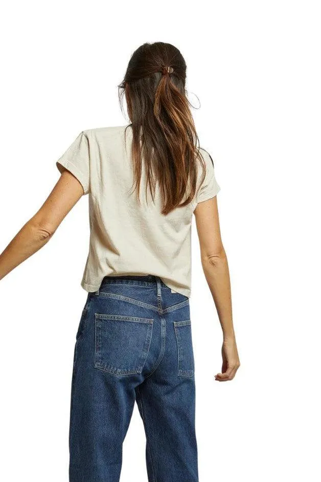 Perfect White Tee - Alanis V-neck