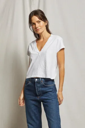 Perfect White Tee - Alanis V-neck