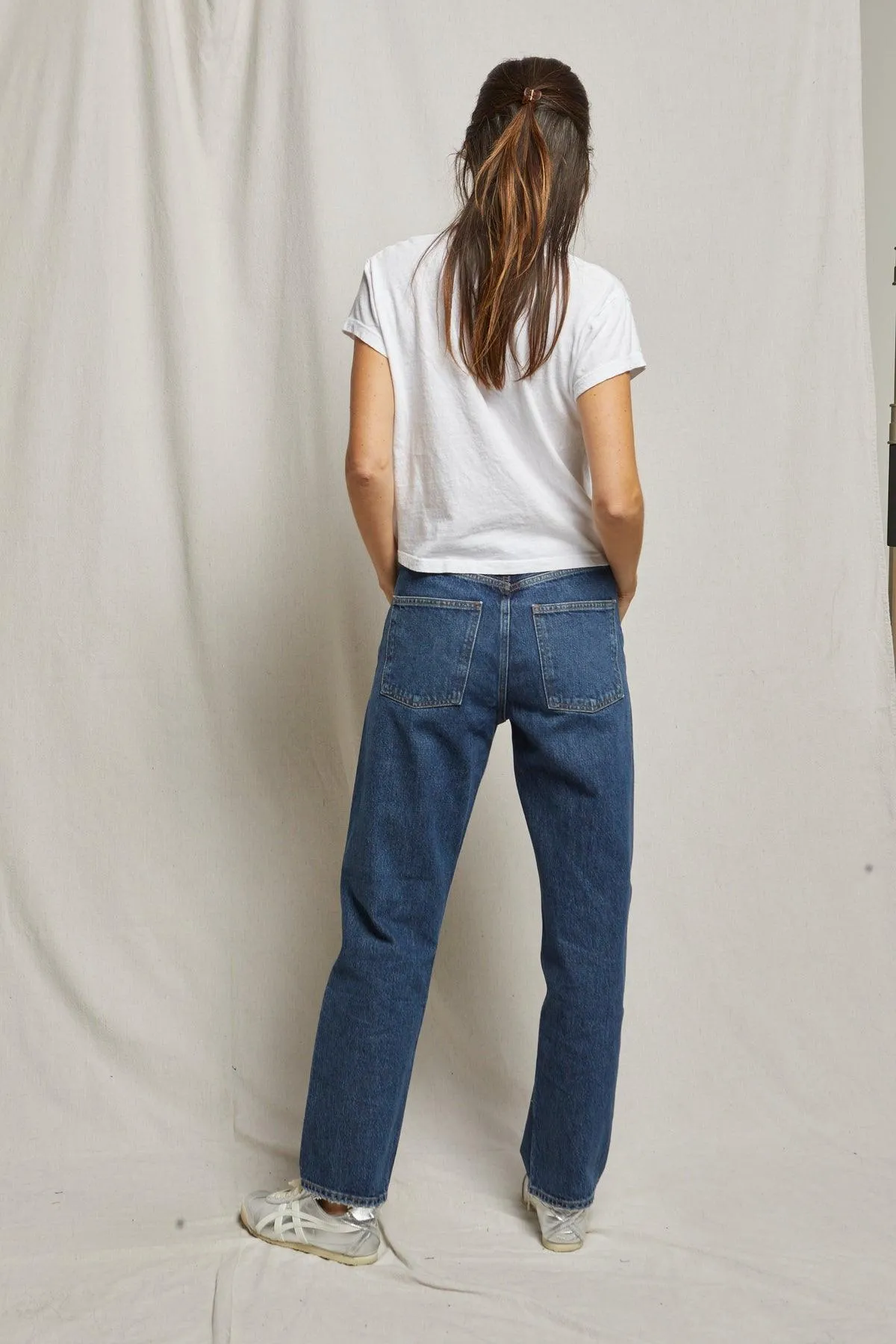 Perfect White Tee - Alanis V-neck