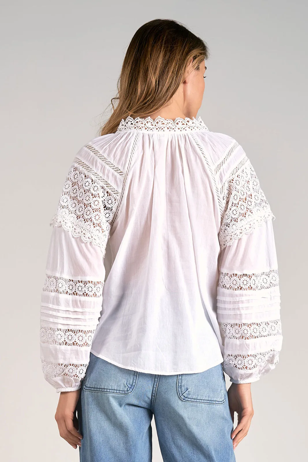 Petunia Peasant Top L/S