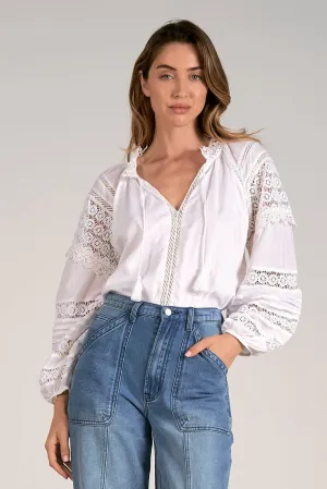 Petunia Peasant Top L/S