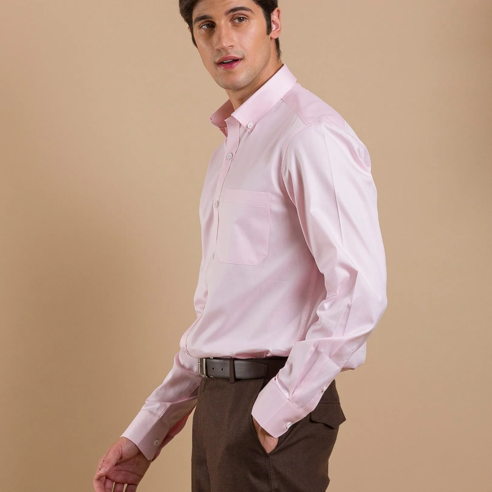 Pink Button Down Shirt