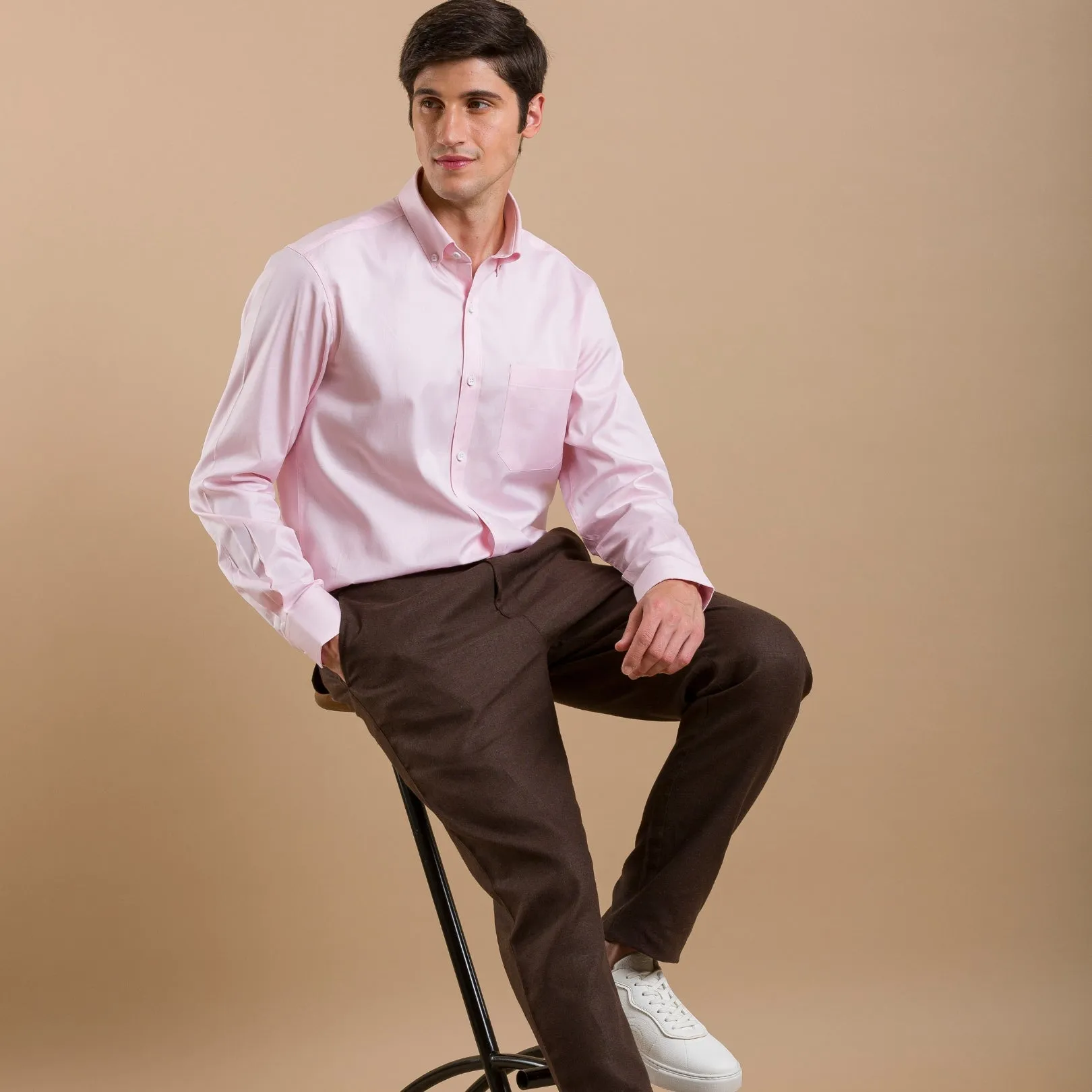 Pink Button Down Shirt