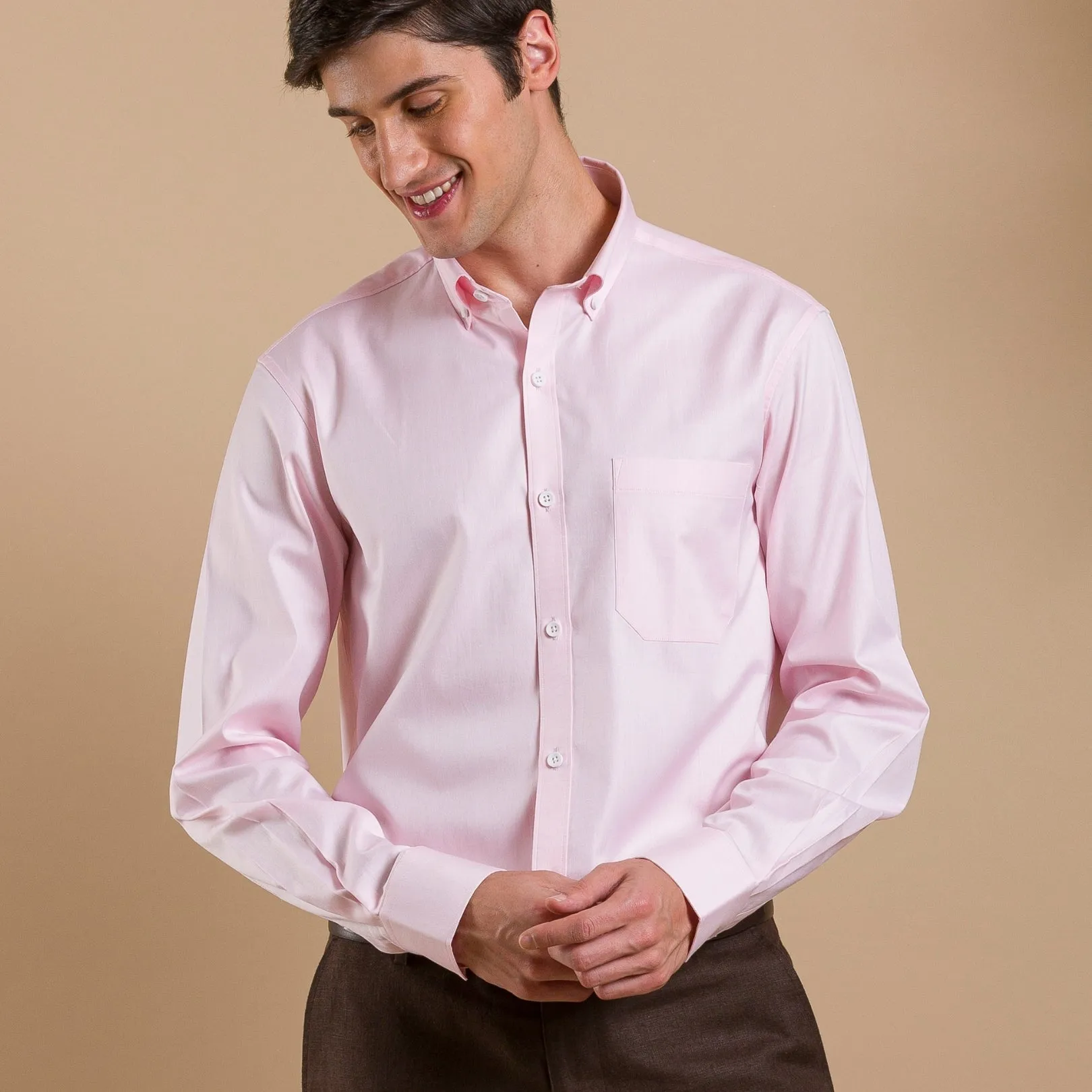 Pink Button Down Shirt