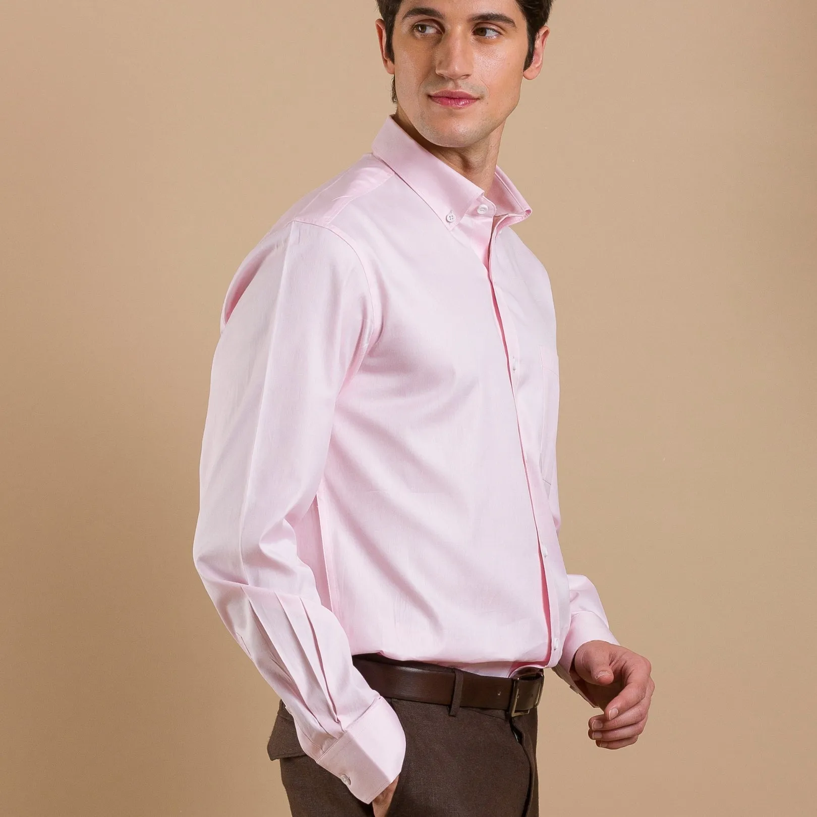 Pink Button Down Shirt