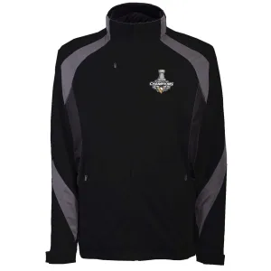 Pittsburgh Penguins Antigua 2017 Stanley Cup Champions Zip Up Slick Rain Jacket