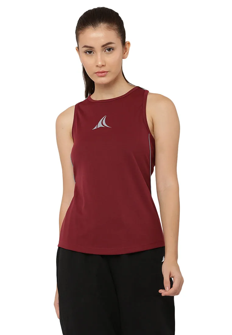 Running/Training Maroon Tank Top