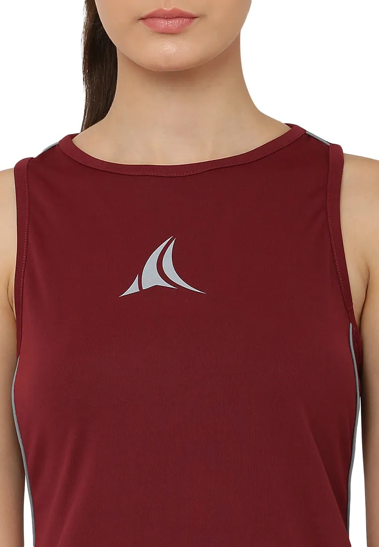 Running/Training Maroon Tank Top