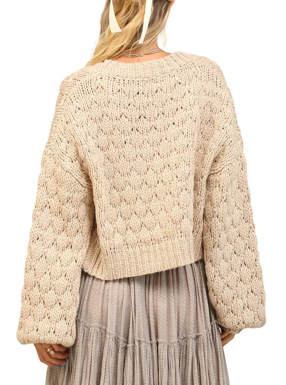 Samara Chunky Button Up Cardi
