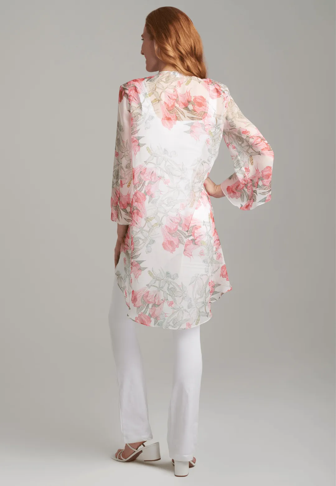 Suzanne Silk Opera Jacket in Angels Trumpet