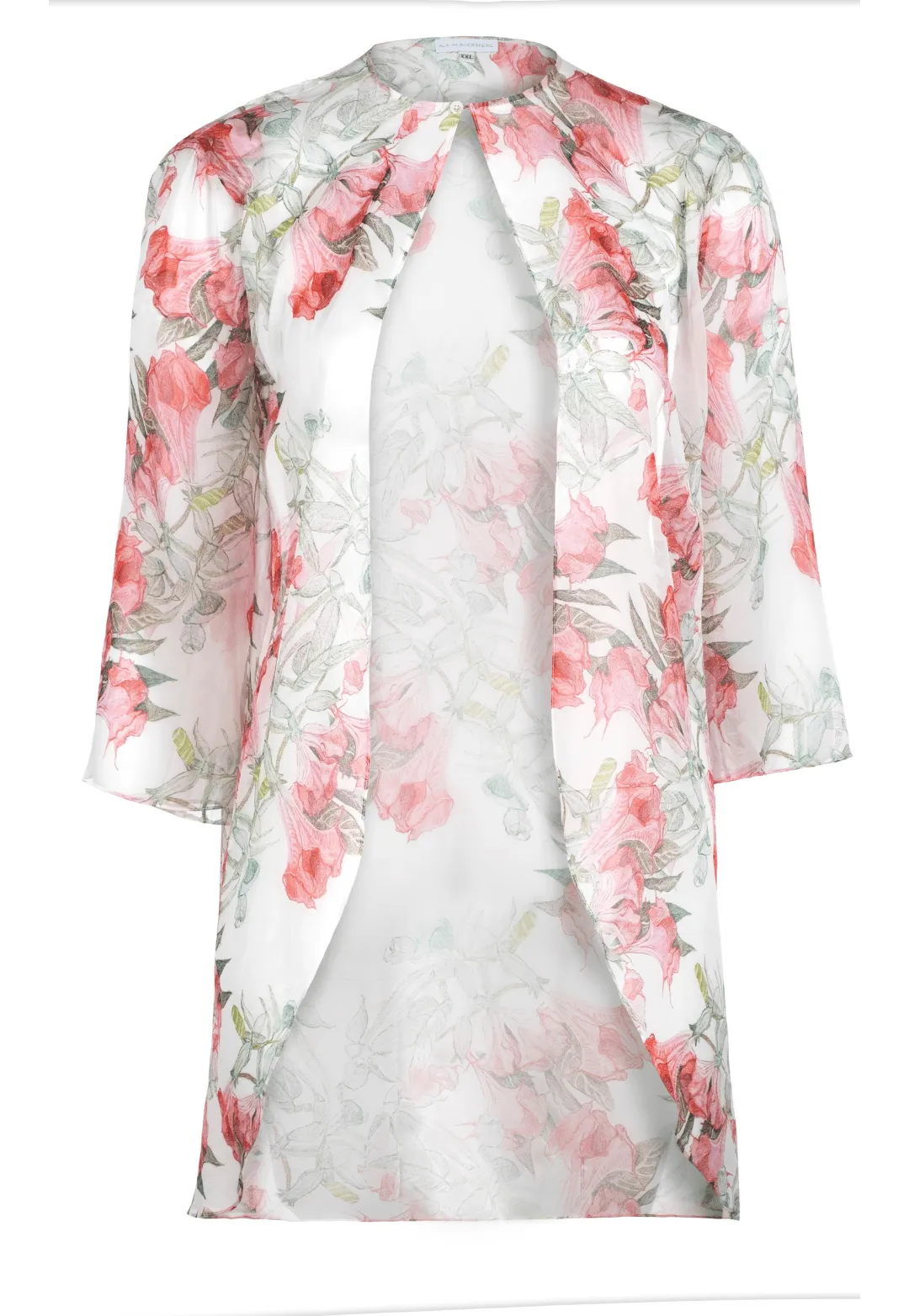 Suzanne Silk Opera Jacket in Angels Trumpet