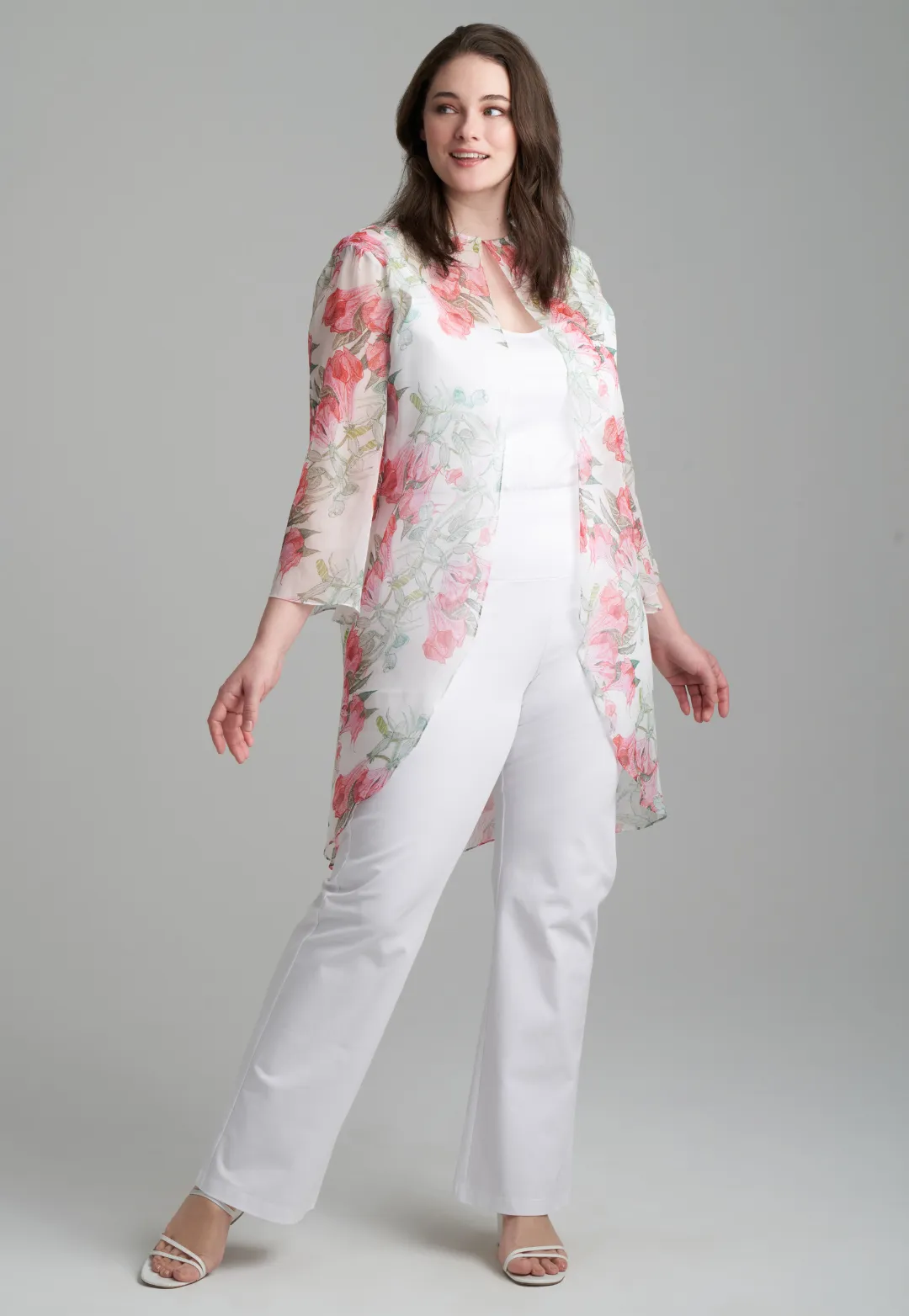 Suzanne Silk Opera Jacket in Angels Trumpet