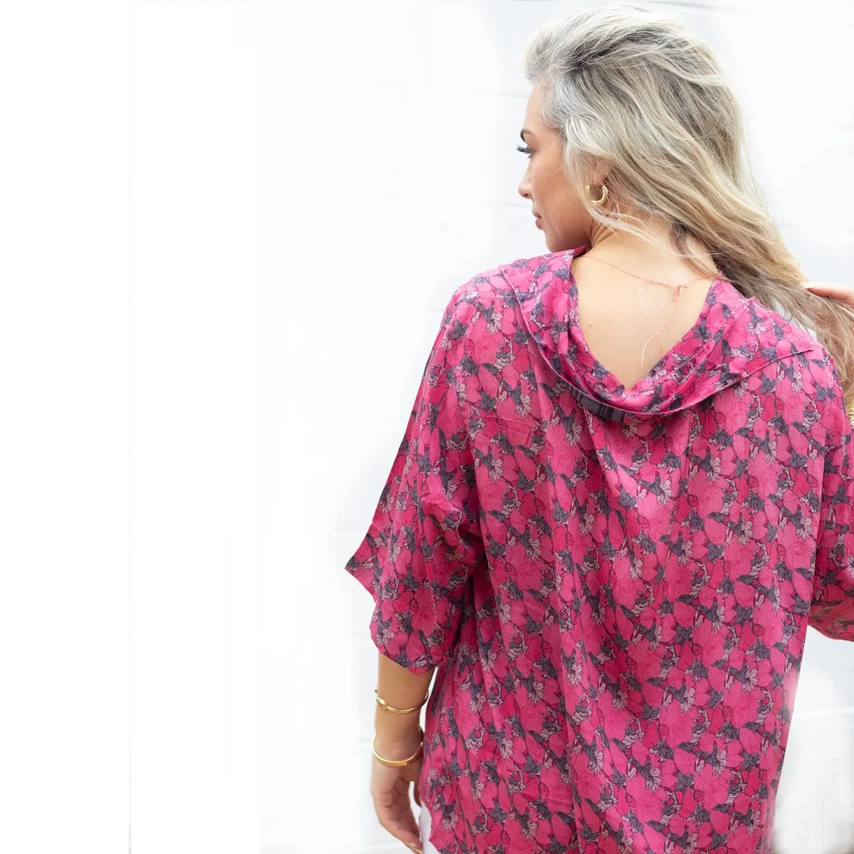 Tintin Silk Shirt – Pink