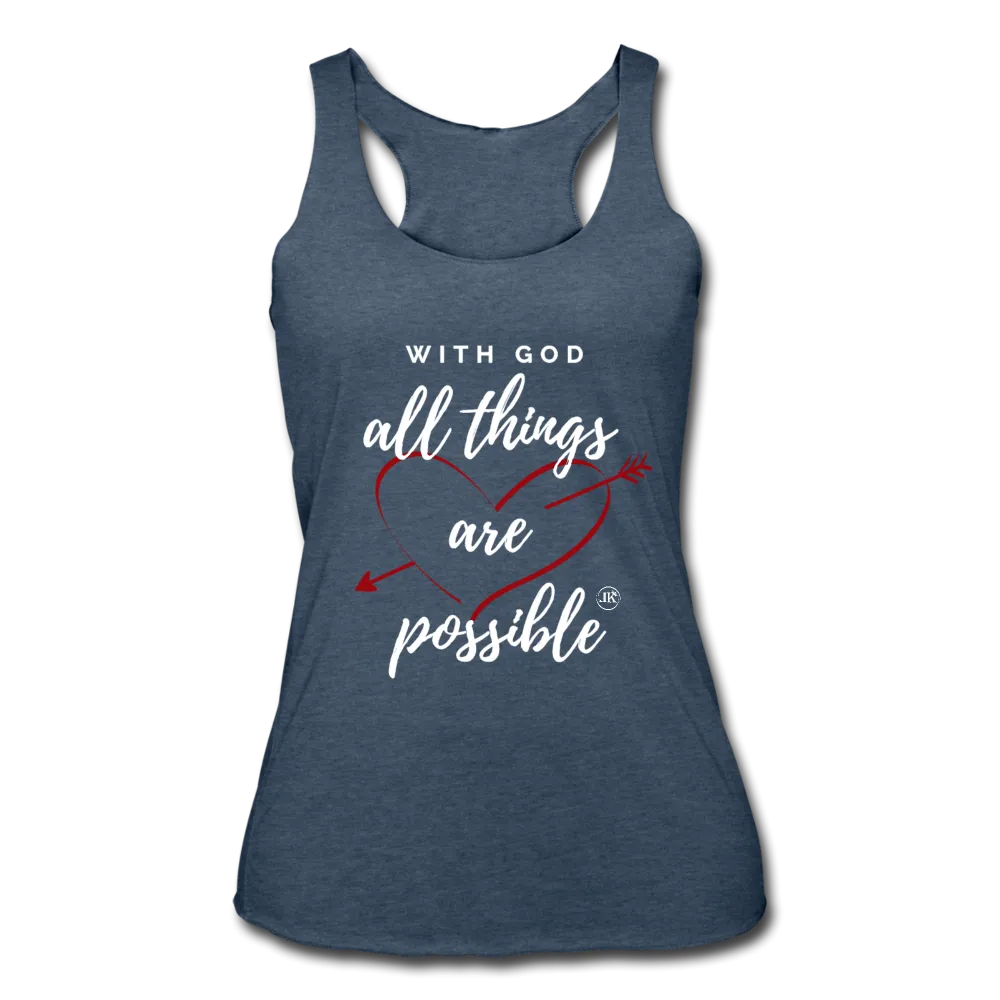 With God All Things Are Possible Tank Top