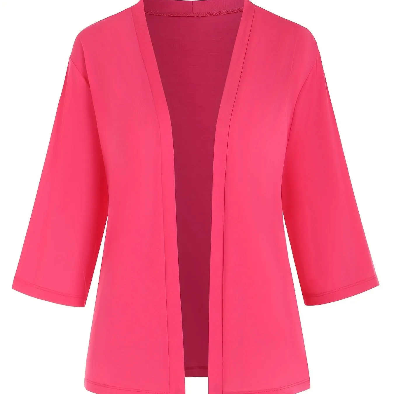 Womens Plus Size Open Front Thin Cardigan for Every Occasion
